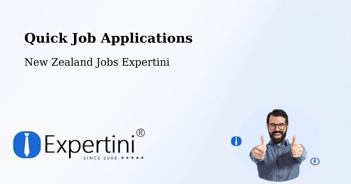 Quick Job Applications - New Zealand Jobs Expertini